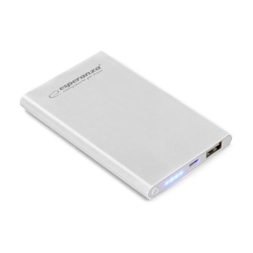 Powerbank ESPERANZA NUCLEUS, 4400mAh, SILVER, EMP116S | Eponuda.ba