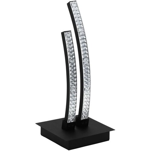 Eglo LED stona lampa LEJIAS 8W 33 cm crna kristalni efekat 99804 Cene