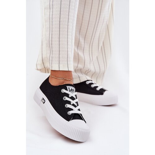 Lee Women&amp;#039;s Platform Sneakers Black ISLA C WOMEN LOW Slike