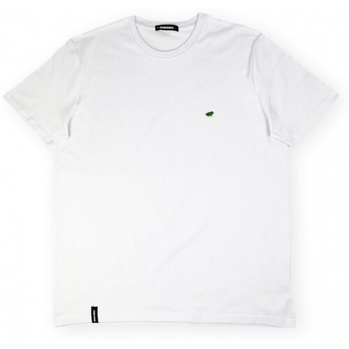Organic Monkey Majice &amp;amp; Polo majice Prince T-Shirt - White Bela Slike