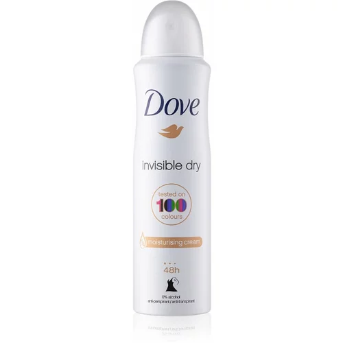 Dove Invisible Dry 48h antiperspirant, ki ne pušča belih sledi 150 ml za ženske