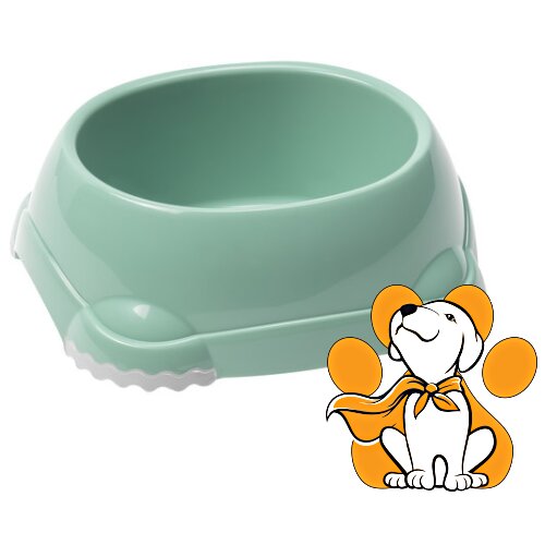 Moderna smarty Bowl Medium Green 735ml, Posuda Za Pse i Mačke Cene