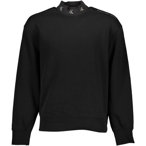 Calvin Klein SWEATSHIRT WITHOUT ZIP BLACK MAN Slike