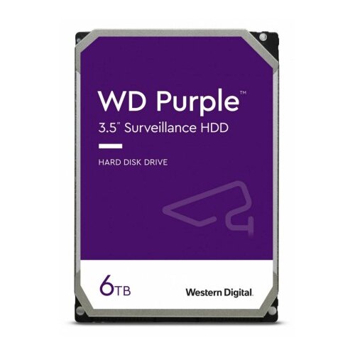 Western Digital PURPLE 6TB trdi disk 9cm 256MB SATA3 WD64PURZ Cene
