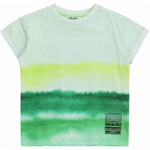 Molo Majica 'Randon' zelena / pastelno zelena / svijetlozelena