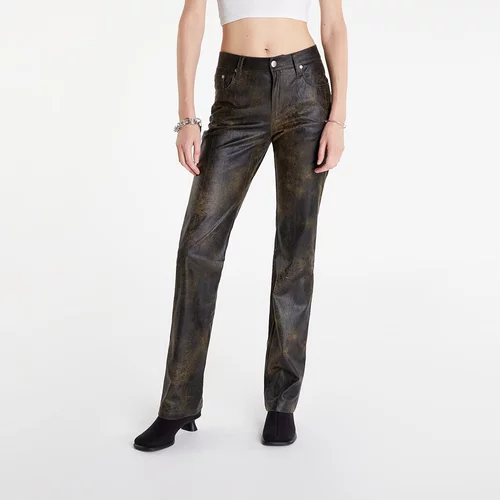 MISBHV Cracked Vegan Leather Trousers