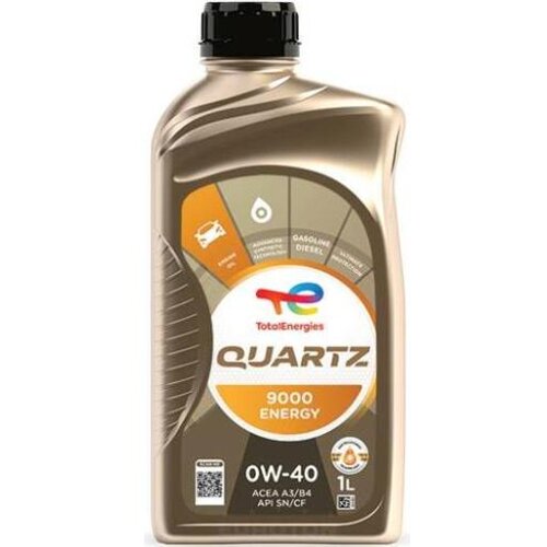 Total quartz 9000 energy 0w40 1l motorno olje 213988 Slike