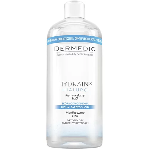Dermedic Hydrain3 Hialuro H2O, micelarna voda