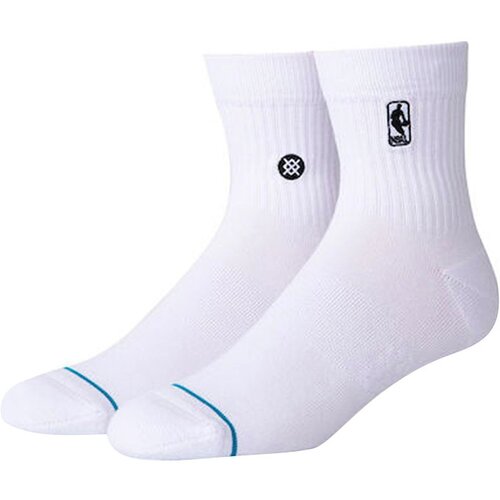 Stance NBA Logoman White Qtr čarape Slike