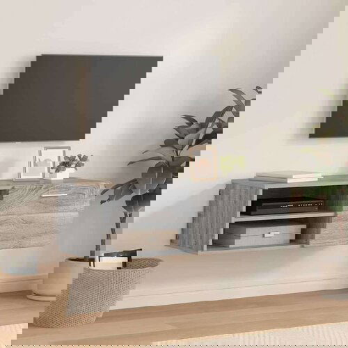 vidaXL TV omarica Siva sonoma 100.5 x 39 x 30 cm Konstruiran les Cene