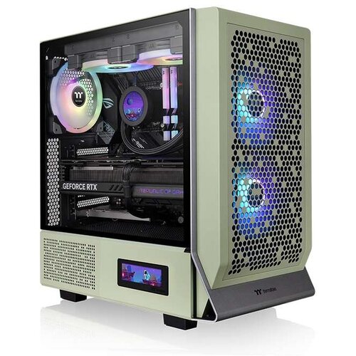 Thermaltake Ceres 300 Tg Argb Mid Tower Box Green, (21407985) Cene
