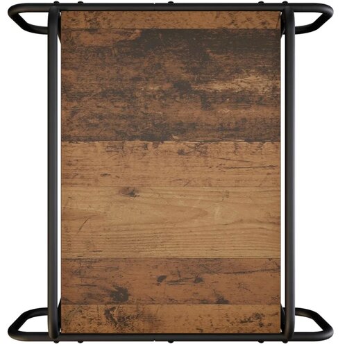  Stolić za kavu Staro drvo 50 x 50 x 51 cm Konstruirano drvo - Staro drvo 50 x 50 x 51 cm Slike