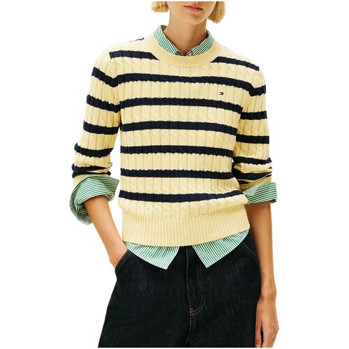 Tommy Hilfiger Puloverji WW0WW47644 Rumena Slike