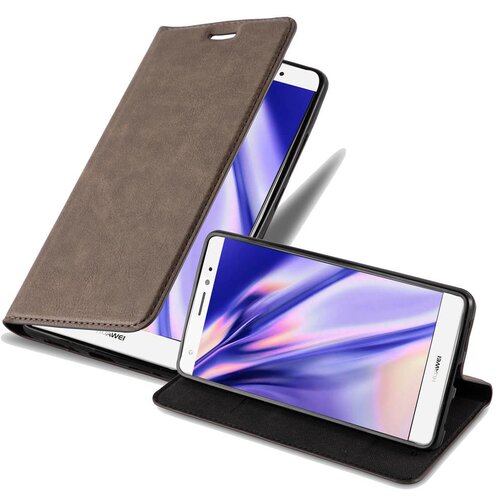 Cadorabo Ohi&scaron;je, združljivo z Huawei MATE S v kavovinsko rdeča - Za&scaron;čitni ovitek z magnetnim zapiranjem, stoječo funkcijo in režo za kartice, (20558087) Cene
