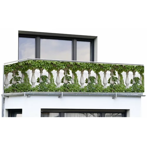 Maximex Zeleni plastičan balkonski zastor 500x85 cm –