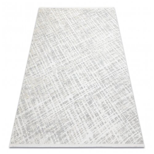 RugsX Moderna preproga DUKE 51550 krem / siva - Re&scaron;etka, strukturiran, zelo mehak, resice 180x270 cm, (21994134) Cene