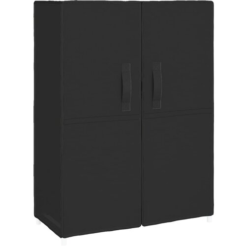 Maison Chic Omarica za obutev - Kopa za čevlje črna 60x28x90 cm iz blaga, (21777949) Slike