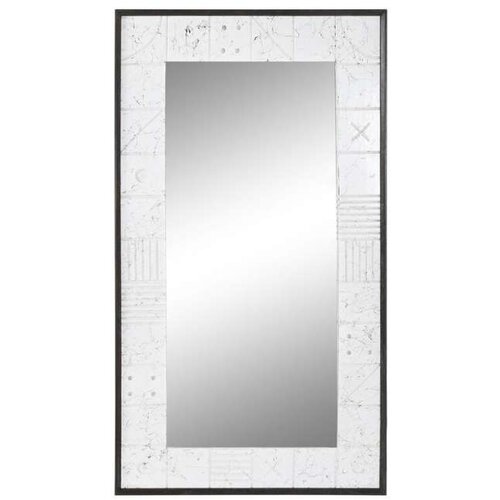  Zidno ogledalo DKD Home Decor Bijela moderan 130 x 4 x 70 cm Cijene