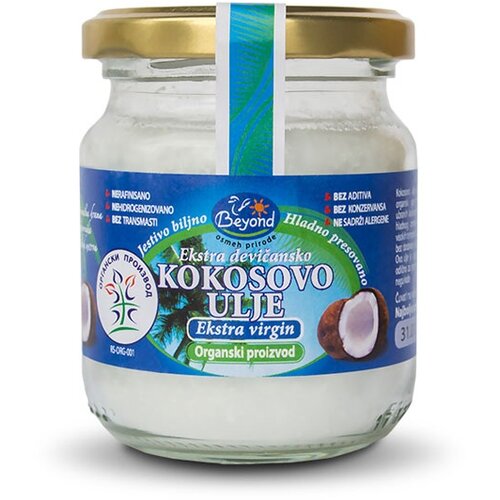 Beyond ekstra devičansko kokosovo ulje organic 150g Cene