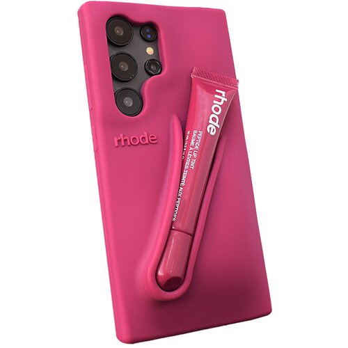  Maska za Samsung S23 Ultra/ S918B raspberry jelly Rhode LIP CASE + LIP TINT Cene