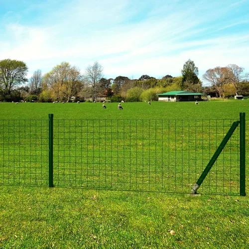 Euro ograda čelična 10 x 1,5 m zelena