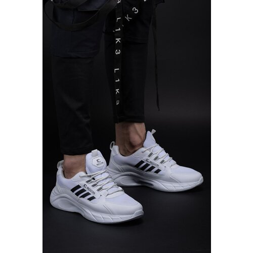 Riccon Torrine Men's Sneakers 001293 White Black Slike