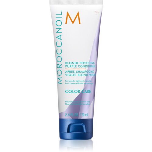 Moroccanoil Color Care vijoličen balzam za blond lase in lase s prameni 70 ml Slike