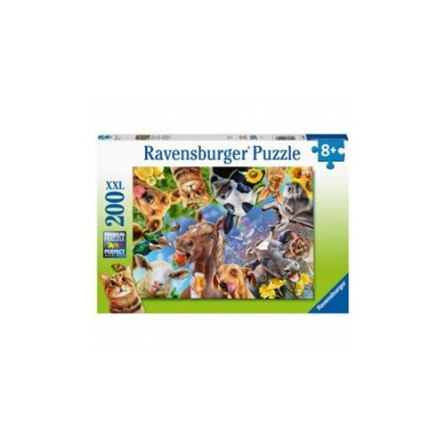Ravensburger puzzle (slagalice) - Smešan životinjski selfi RA12902 Slike