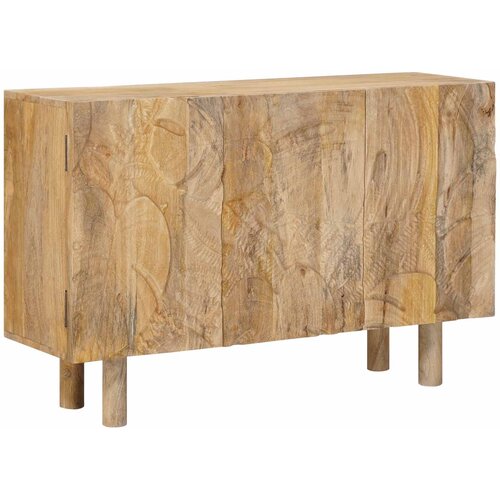 vidaXL Kreveta 100 x 30 x 65 cm Čvrsto Mango Drvo i Inženjersko Drvo Cijene