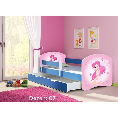  krevet za decu blue sa fiokom 140X70 acma 2 45 dezena Cene