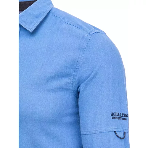 DStreet Men's blue shirt DX2294