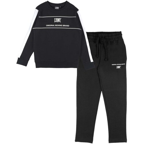 Leone 1947 Trenirka komplet Boy Tracksuits Wacs Črna Cene