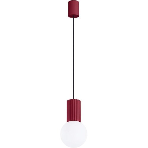 Sollux SL.1749 - visilica na sajli halo 1xG9/8W/230V prečnik 12 cm crvena Slike