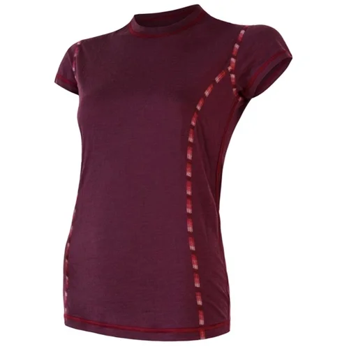 Sensor Women's T-shirt Merino Air Port Red