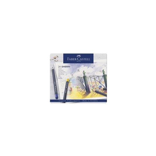 Faber-Castell Bojice Goldfaber Parmanent, 24 komada Slike