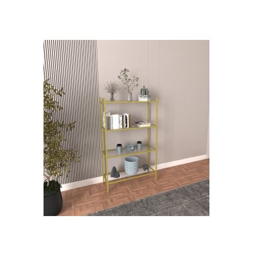 Hanah home polica za knjige marta gold glass Cene