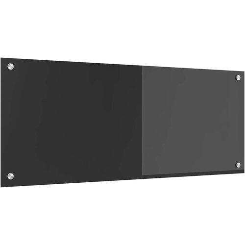  Kuhinjski zid Tamno siva 100 x 40 cm Staklo otporno na udarce Cene