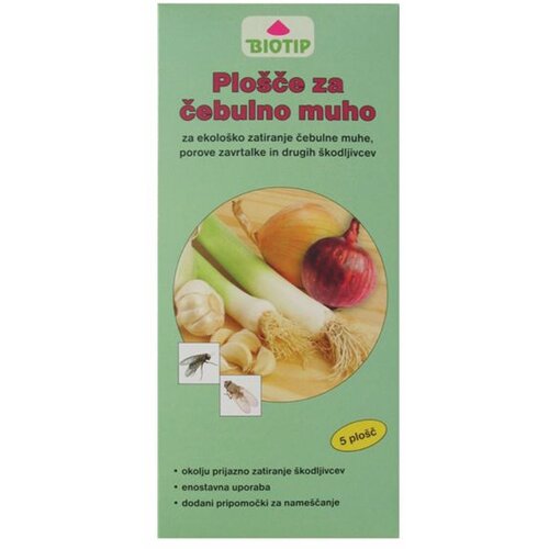 Sredstvo PAST ZA INSEKTE PLOŠČE ZA ČEBULNO MUHO 5 KOS Cene