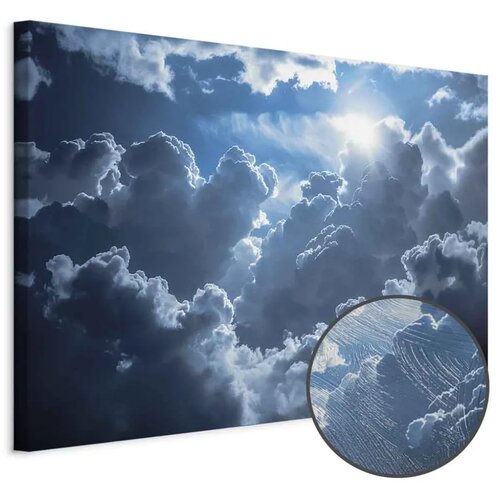  Slika - Animated Scenery: The Sun Battling with Clouds 120x80 Cijene