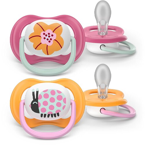 Avent VARALICA STHR AIR COLL 6-18M 2KOM PINK/ORANGE Cene