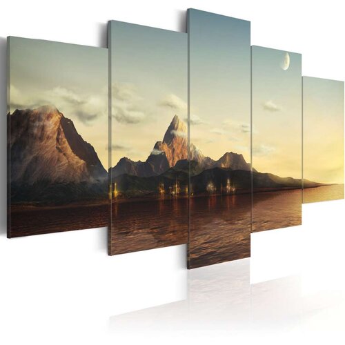  Slika - Sunrise in the mountains 100x50 Cijene