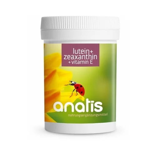 anatis Naturprodukte lutein + zeaksantin + vitamin E