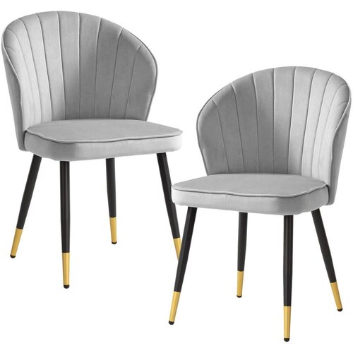 MID.YOU Set Stolov Tulpe, Siva, 2 Kos Slike