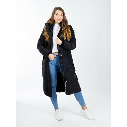 Glano Women's Winter Jacket - Black Slike