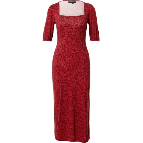 Dorothy Perkins Ljetna haljina crvena / crna