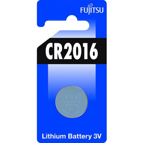 Fujitsu Litijumska baterija CR2016/BP1, 3V, Dugmasta, Blister 1 komad Cijene