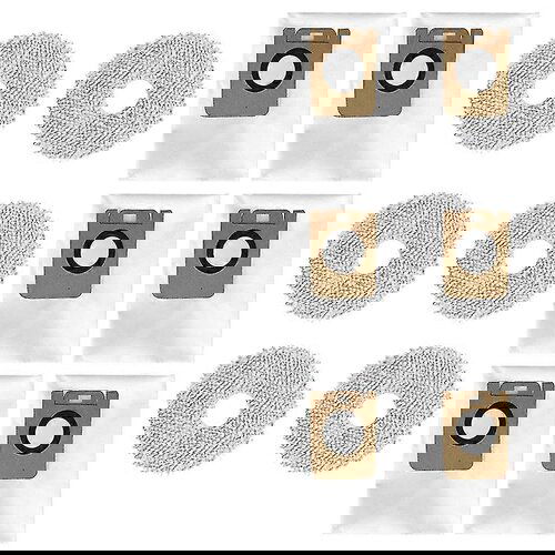 INORCO Nadomestne vrečke za prah Krpa za brisanje za Bot L10s Ultra / S10 / S10 Pro Dodatki za robotski sesalnik, (21852293) Slike