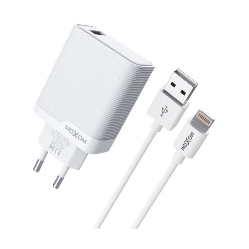  Kucni punjac moxom mx-hc292 usb type c na lightning 18w beli ( P1289 ) Slike