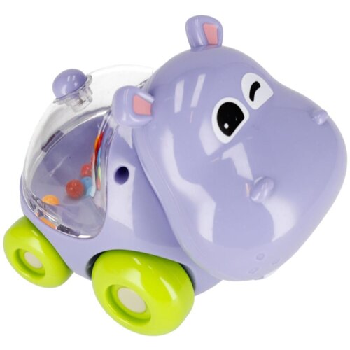 BamBam Rattle ropotuljica 6m+ Cartoon Slide Car 1 kos Cene