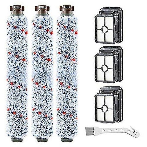 INORCO 3-Pack 1868 Multi Surface Brush Roll in 3-Pack 1866 Vakuumski filter, združljiv s serijo Bissell Crosswave 1785 2306 Primerjaj T, (21873787) Slike